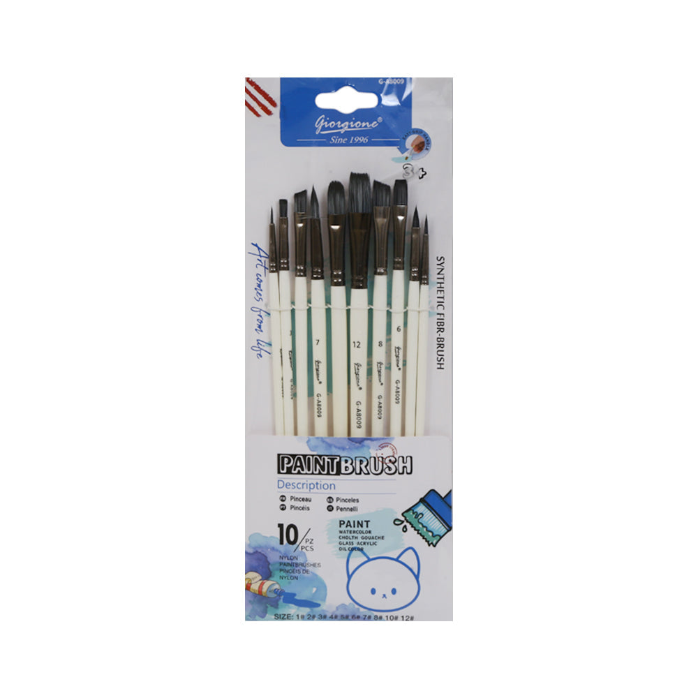 GA8009 Art Paint Brush 10PC