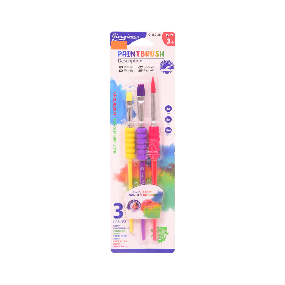 G180-3B PAINT ART BRUSH 3PCS