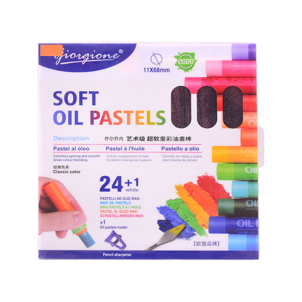 GSOP-24 SOFT OIL PASTELS 24PCS