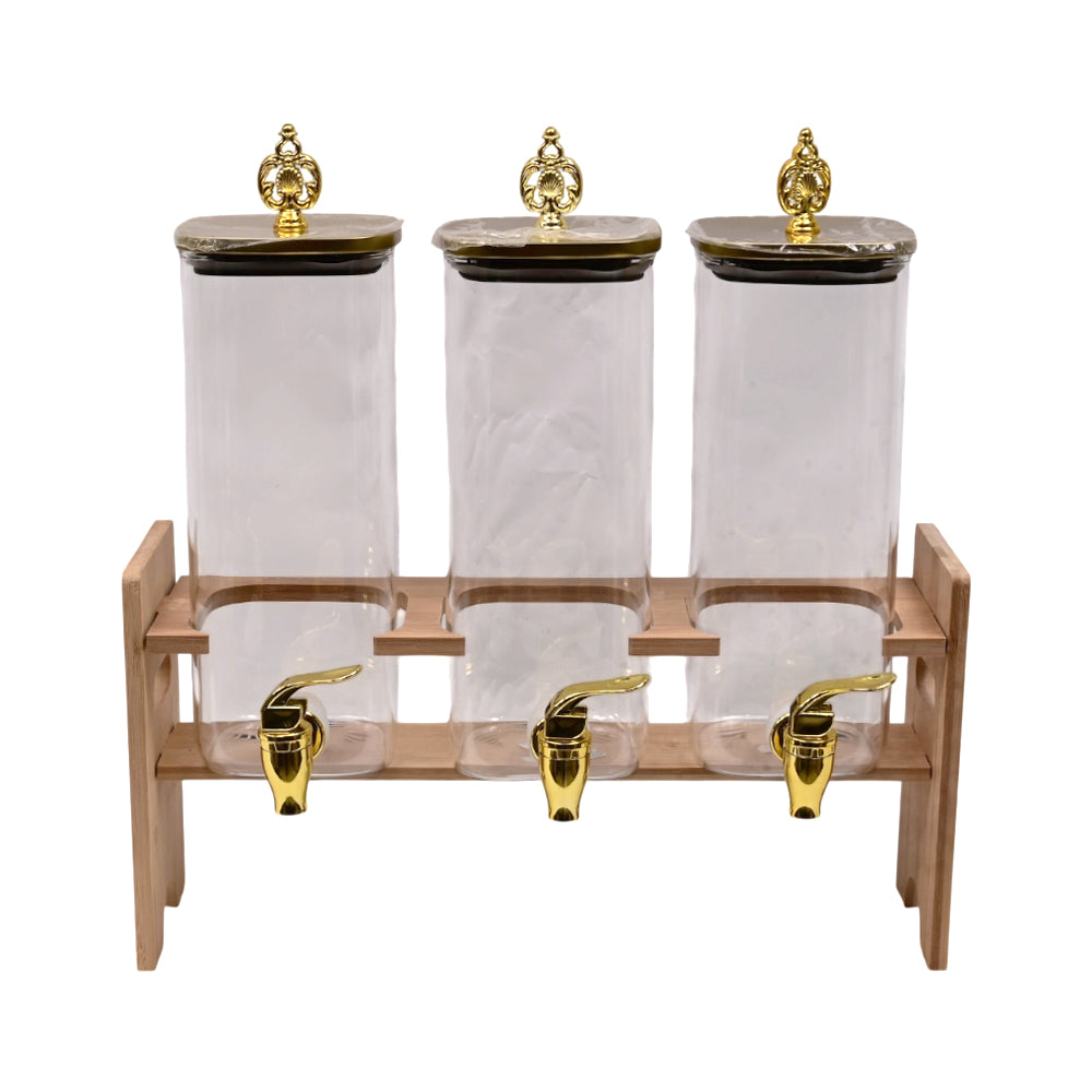 WATER COOLER SET 3PC BOROSILICATE 5.5 LTR Q5502-3