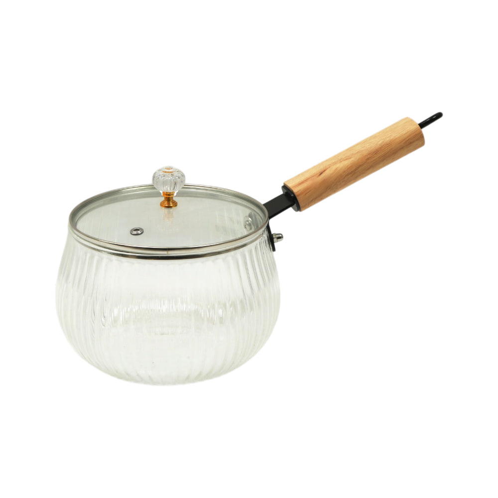 SAUCE PAN BOROSILICATE 2.5 LTR Q8324-1