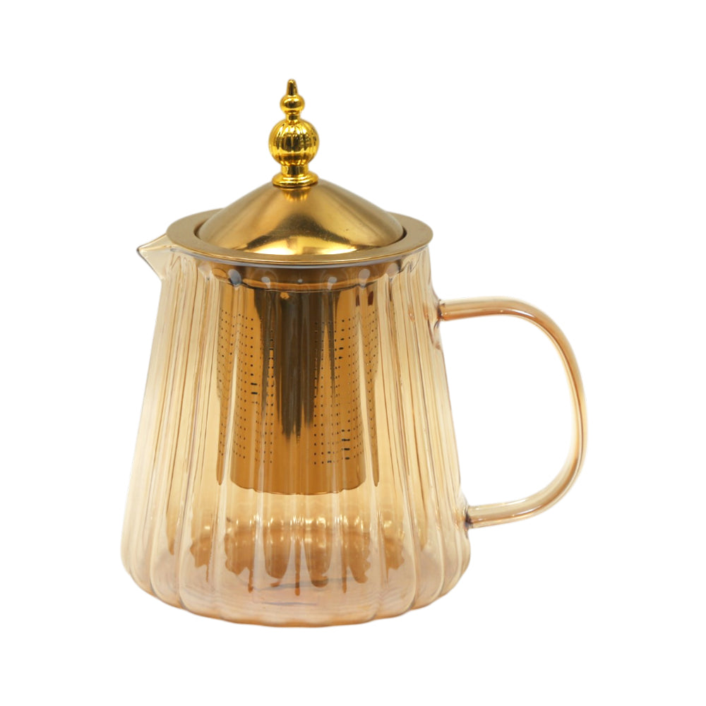TEA POT BOROSILICATE 850 ML Q1021-1H