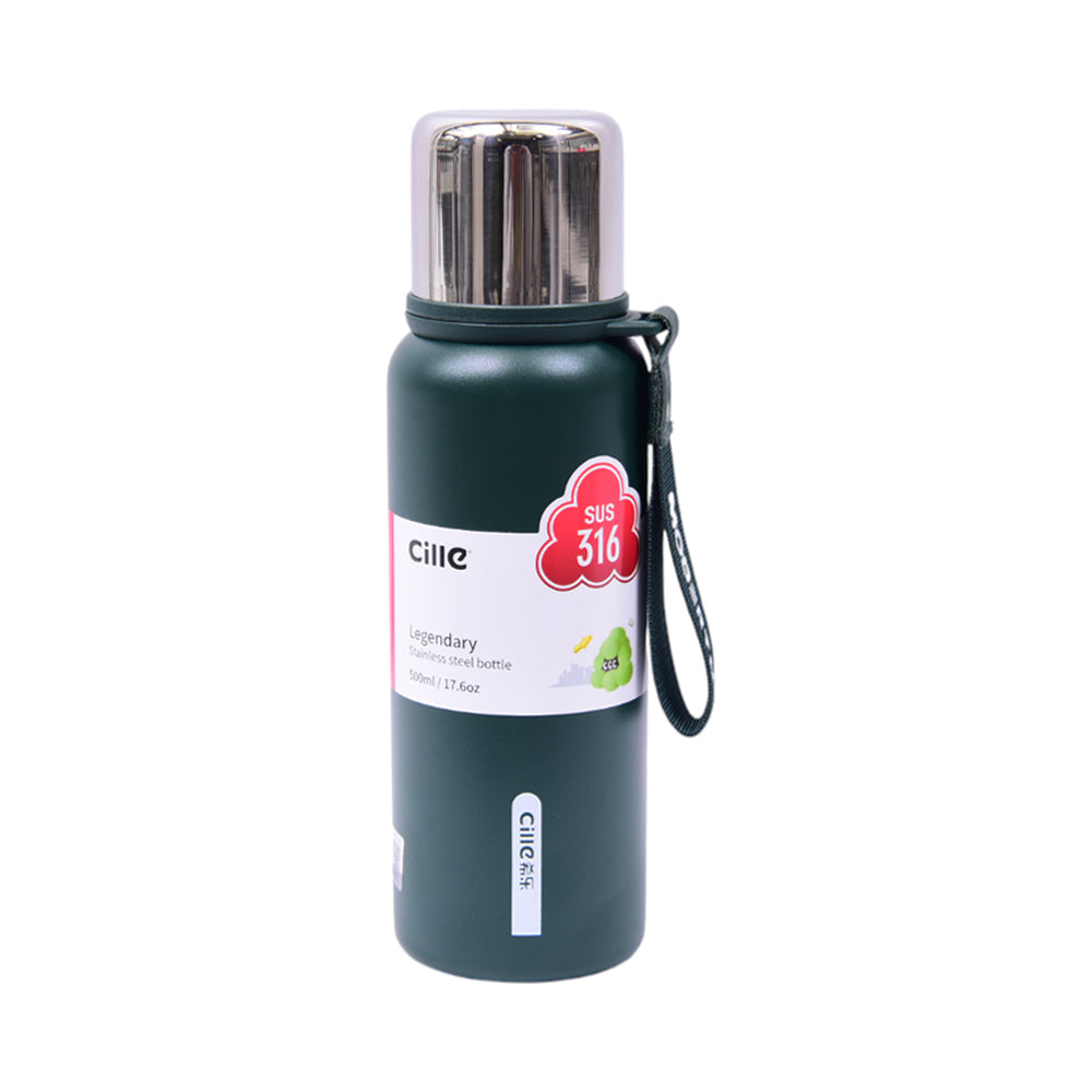 BOTTLE STEEL CILLE IR 500 ML XB-23158