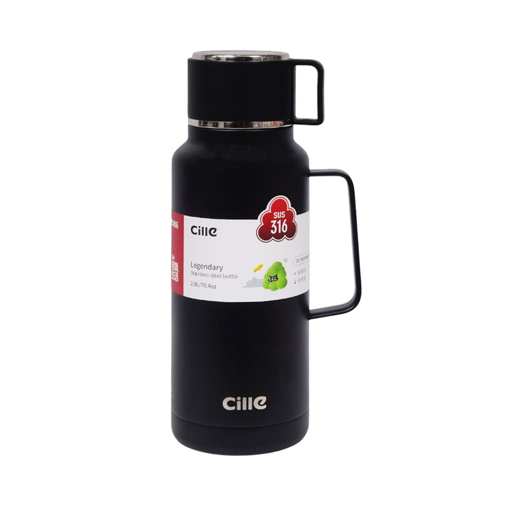 BOTTLE STEEL CILLIE IR 2.0 LTR XB23170/Z88-92