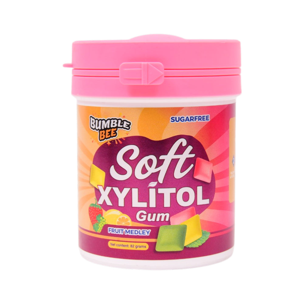 BUMBLE BEE GUM SOFT XYLITOL STRAWBERRY 82 GM