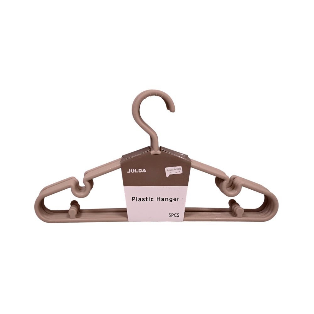 PLASTIC HANGER 5PC IR 521-318