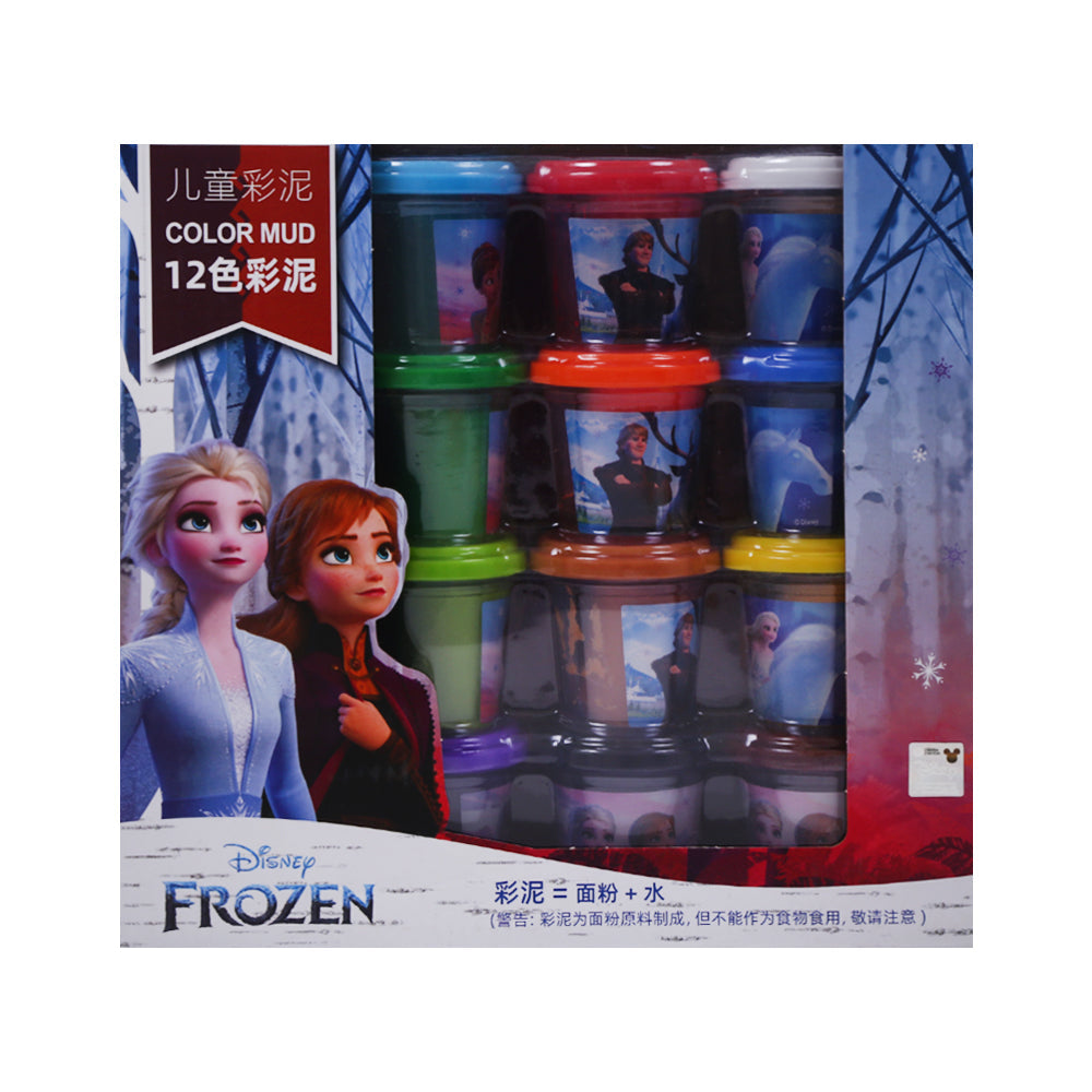 SSD-4051-PPC Frozen Play Dough 12PCS Ir