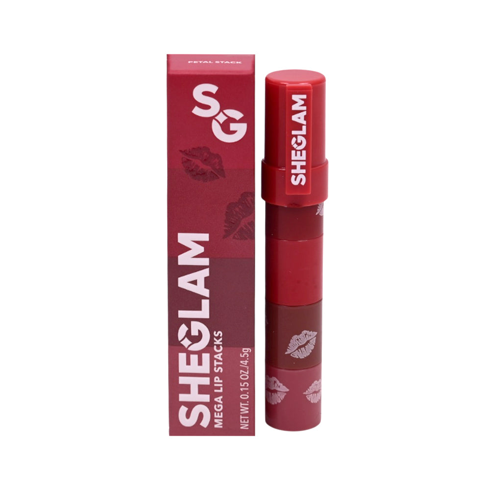 SHEGLAM MEGA LIP STACKS PINK PETAL STACK 4.5G