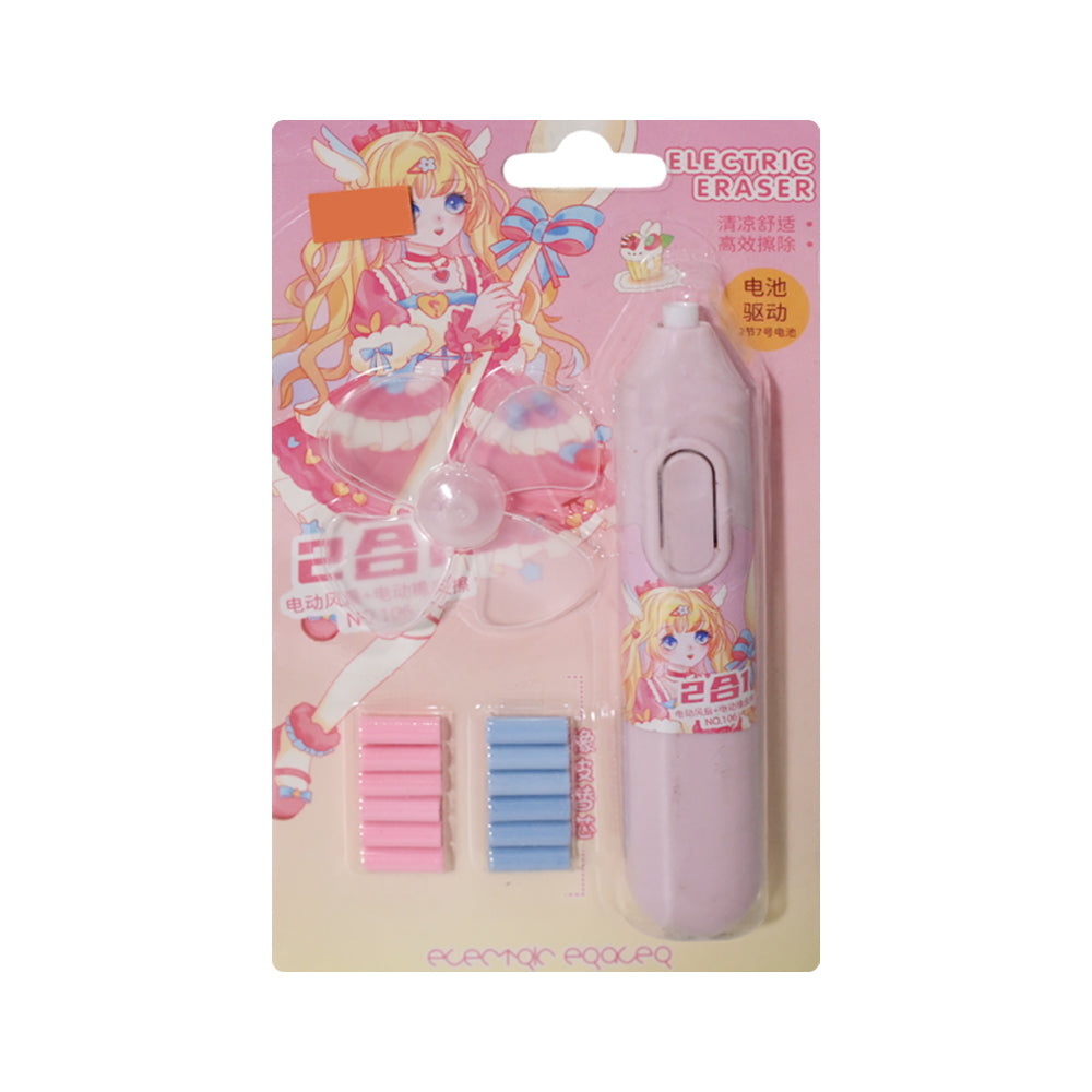 EE107 ELECTRIC ERASER IN CARD