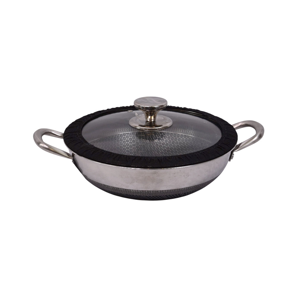 WOK CONTAY HONEY COMB 26CM 0886