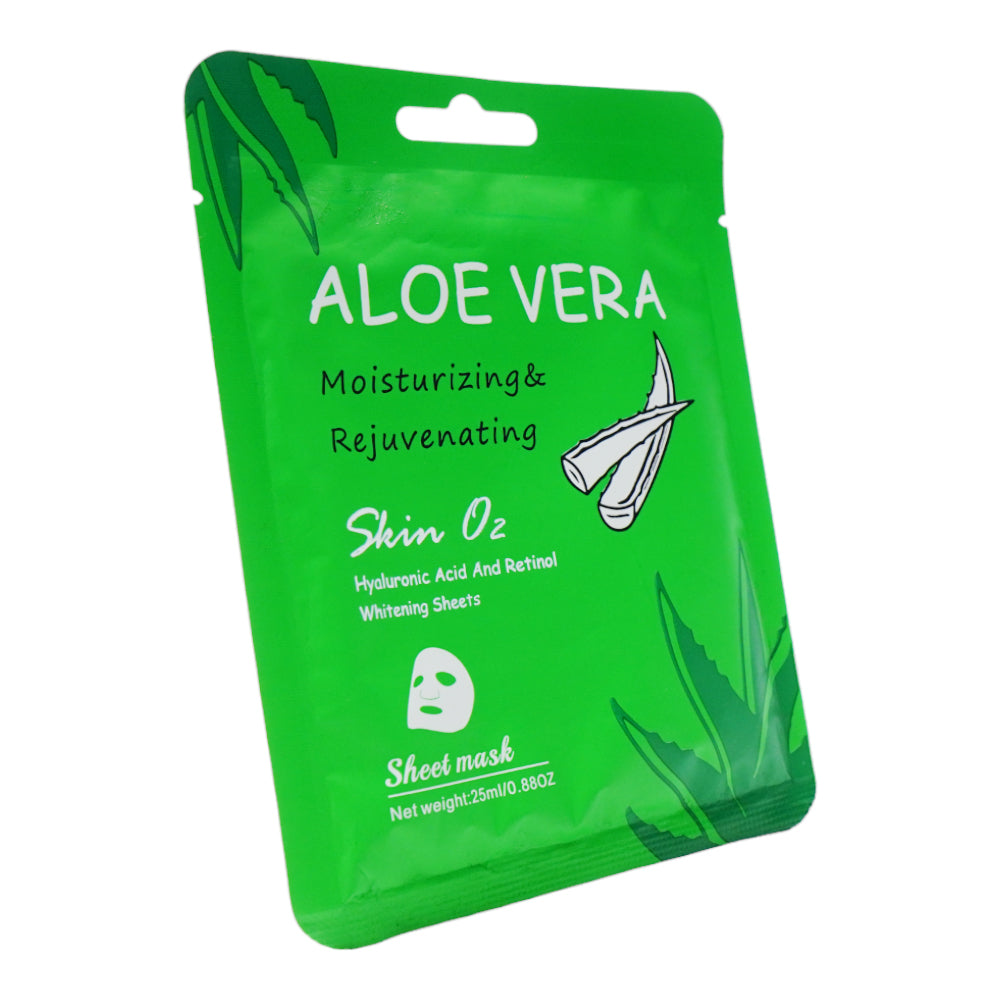 SKIN O2 ALOE VERA MOISTURIZING FACIAL MASK 30G