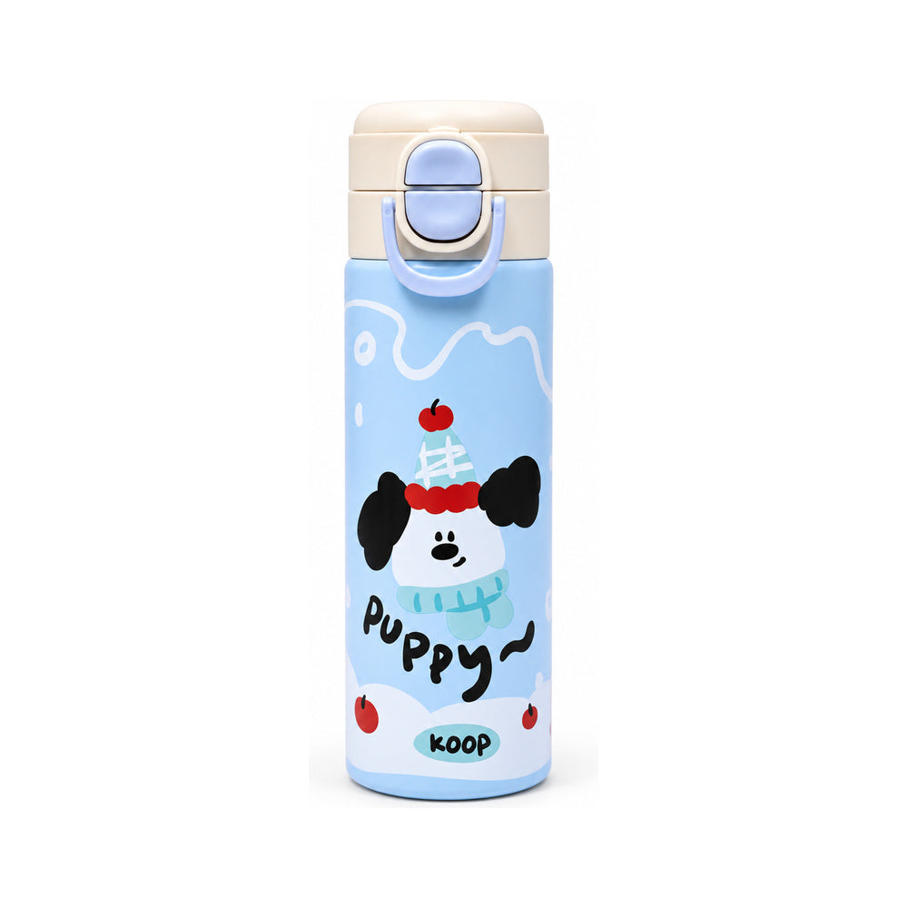 8203 SS WATER BOTTLE CARTOON CAKE 500ML S.T