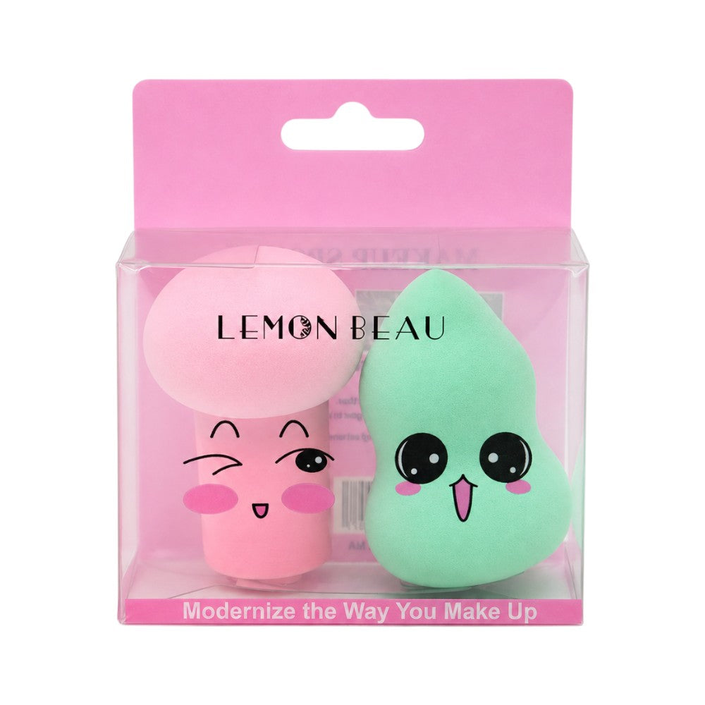 LEMON BEAUTY BLENDER 2PC IR