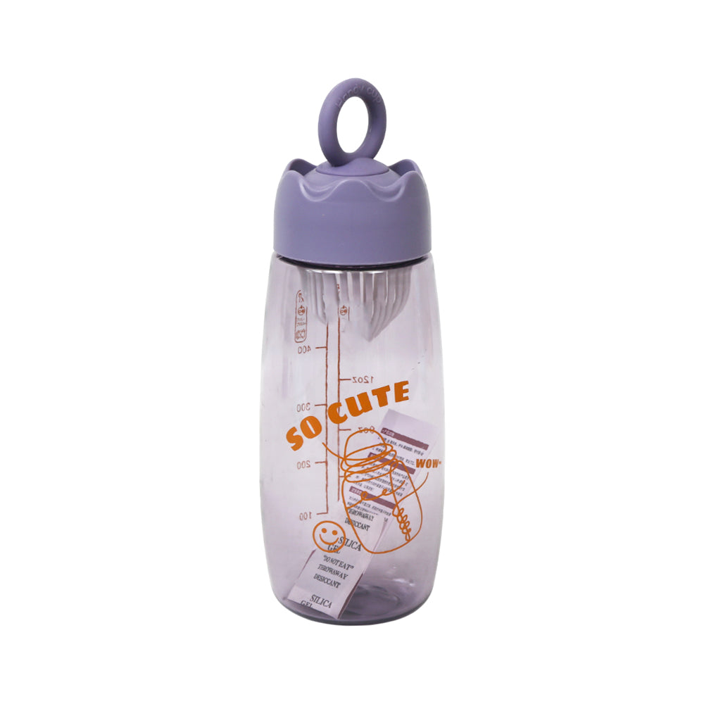 WATER BOTTLE ACRYLIC 590 ML IR SH2083/GG86