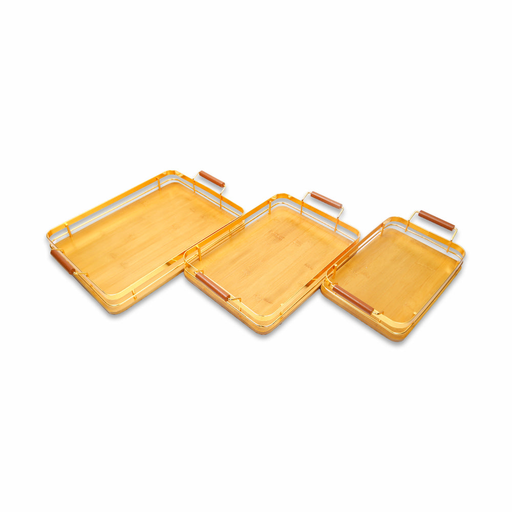 TRAY SET 3PC SQUARE IR 35990-1