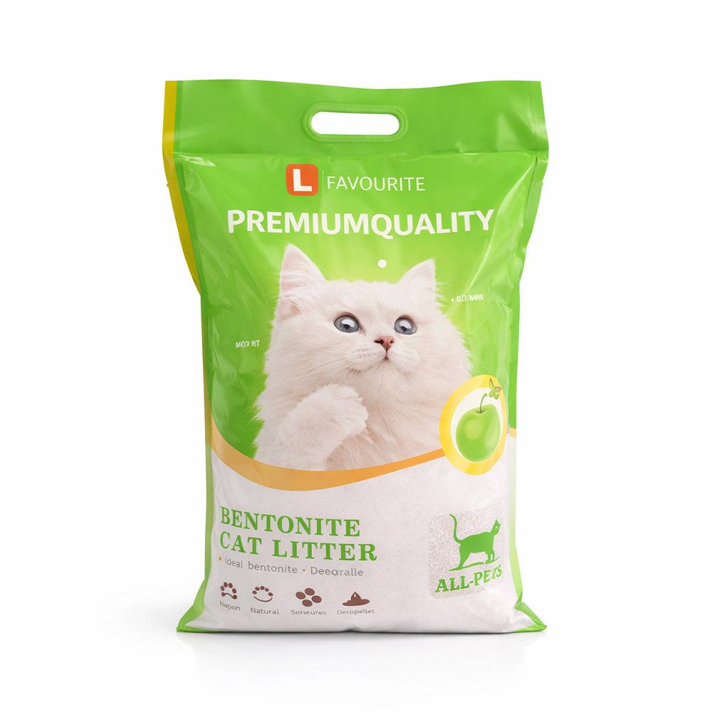 PREMIUM QUALITY CAT LITTER APLLE 10L/8KG