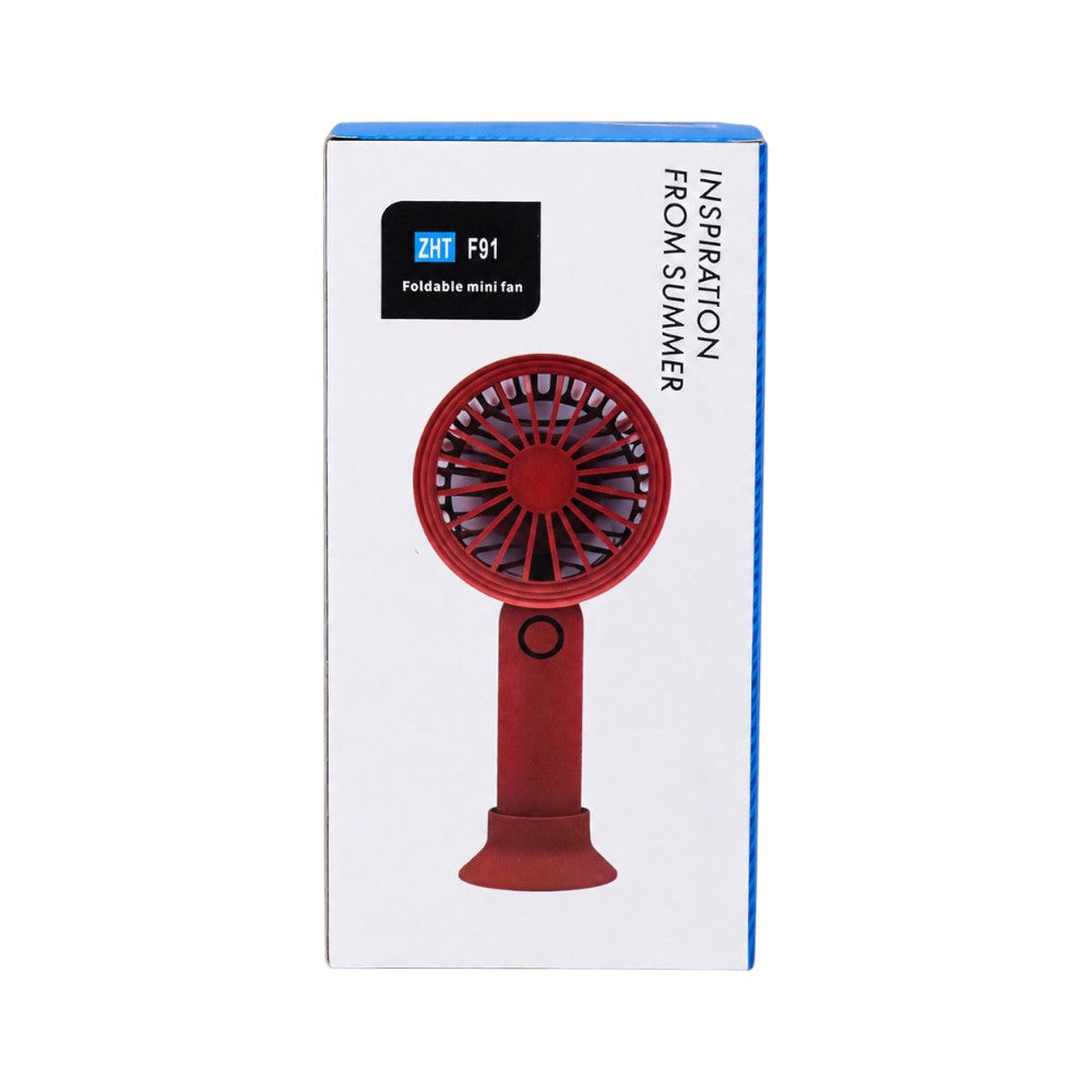5895 MINI RECHARGEABLE LED FAN Z.B