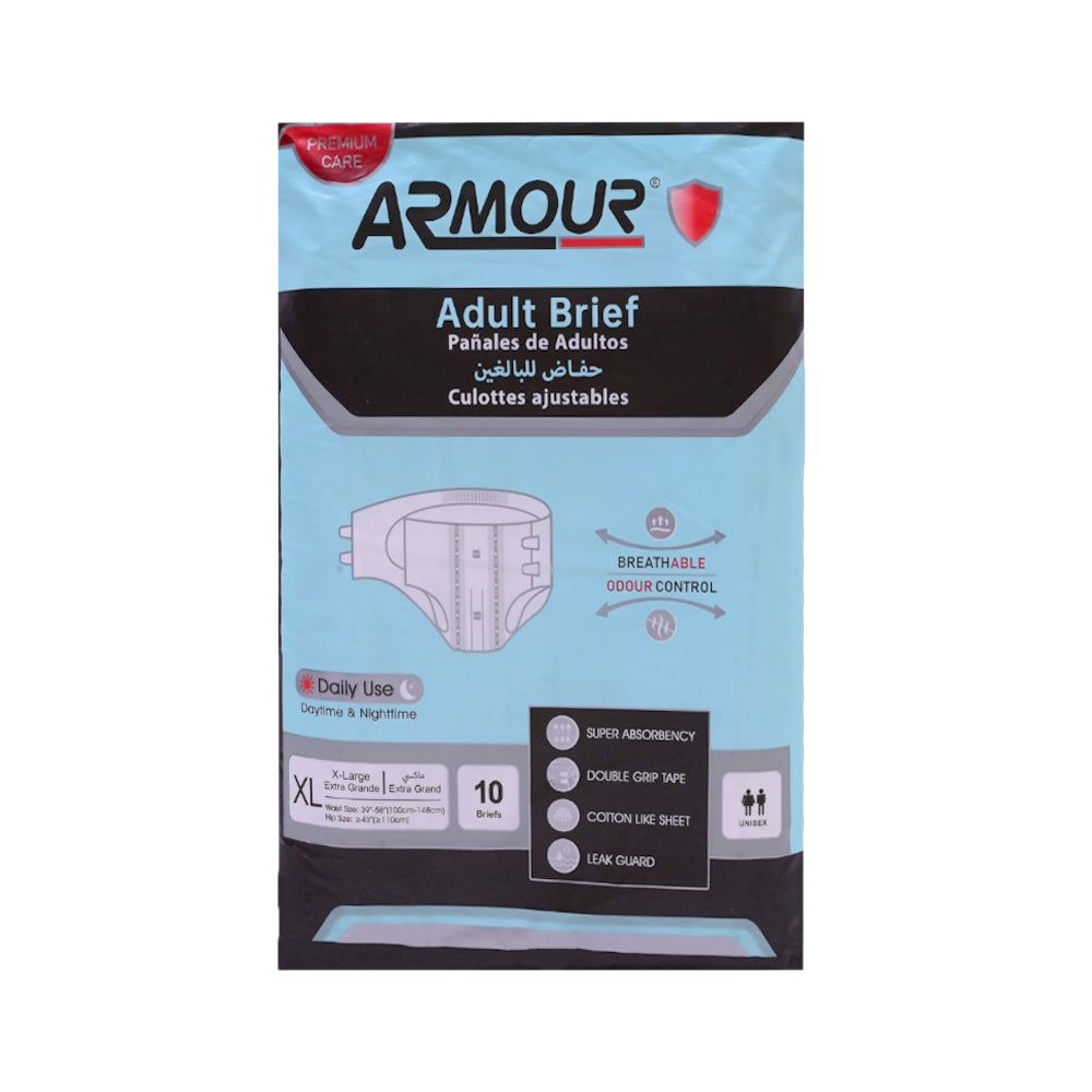 ARMOUR ADULT DIAPER XL 10 PCS