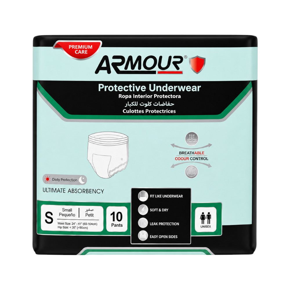 ARMOUR ADULT PANTS SMALL 10 PCS