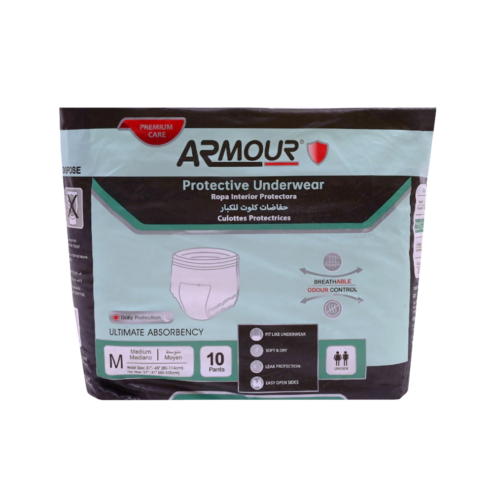 ARMOUR ADULT PANTS MEDIUM 10 PCS