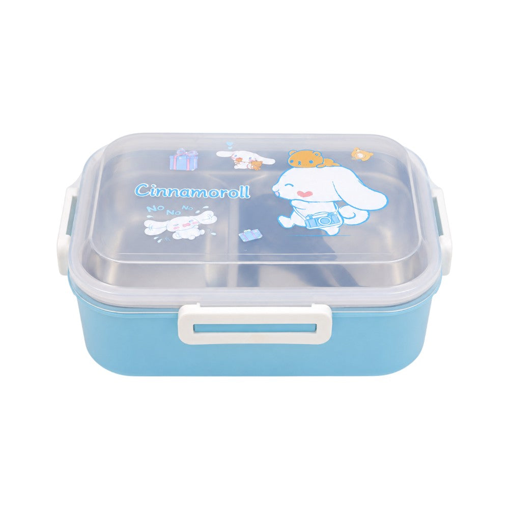 D-11 SS TRANSPERANT LUNCH BOX ASST IR