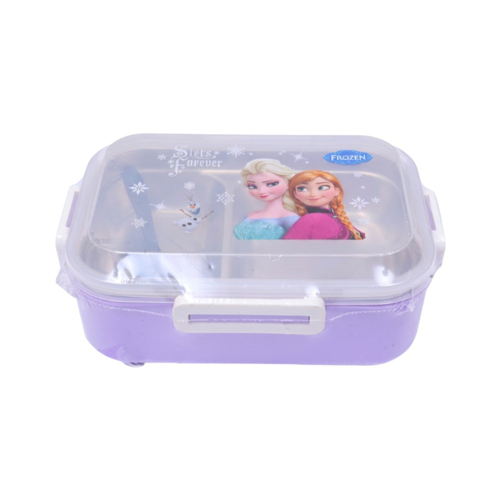D-16 SS TRANSPERANT LUNCH BOX ASST IR