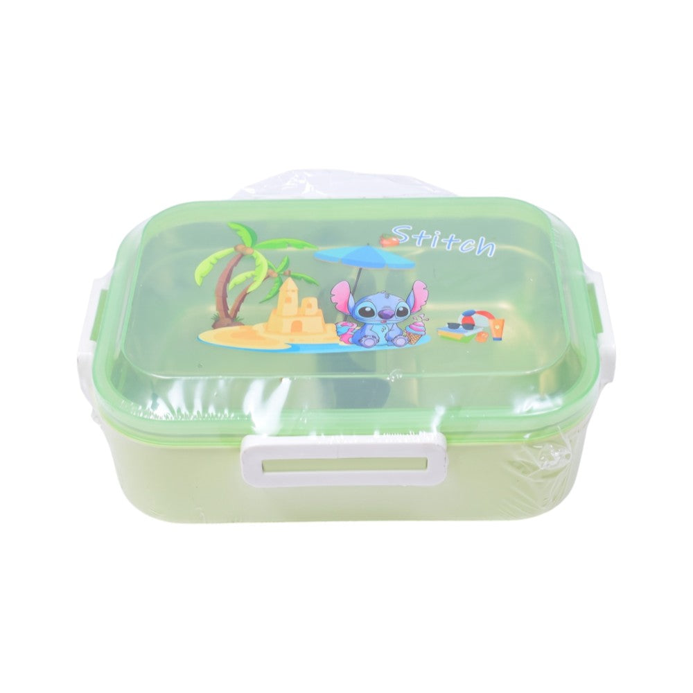 D-17 SS TRANSPERANT LUNCH BOX ASST IR