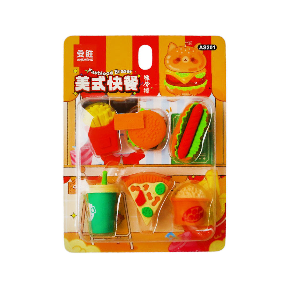 AS201 FANCY ERASER FAST FOOD