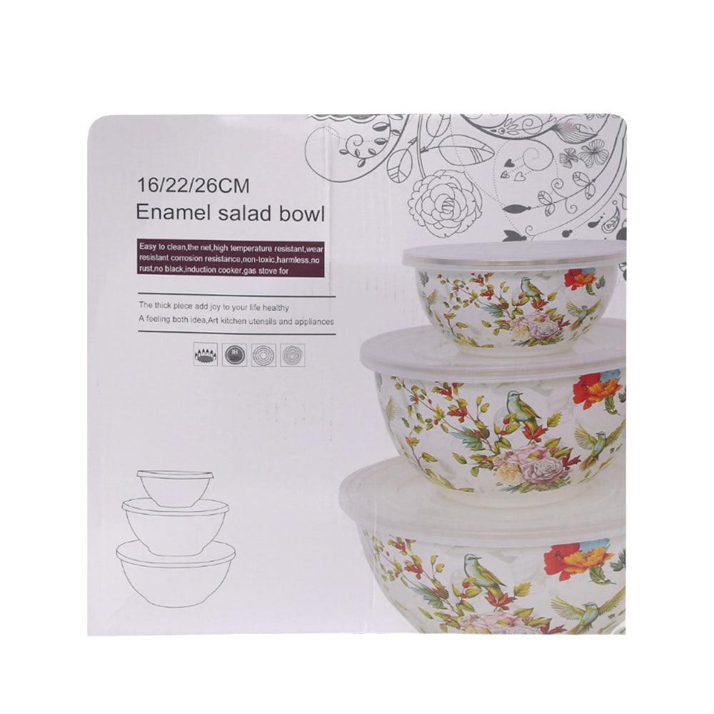 BOWL SET 3PC WITH LID AF-TW3 AE