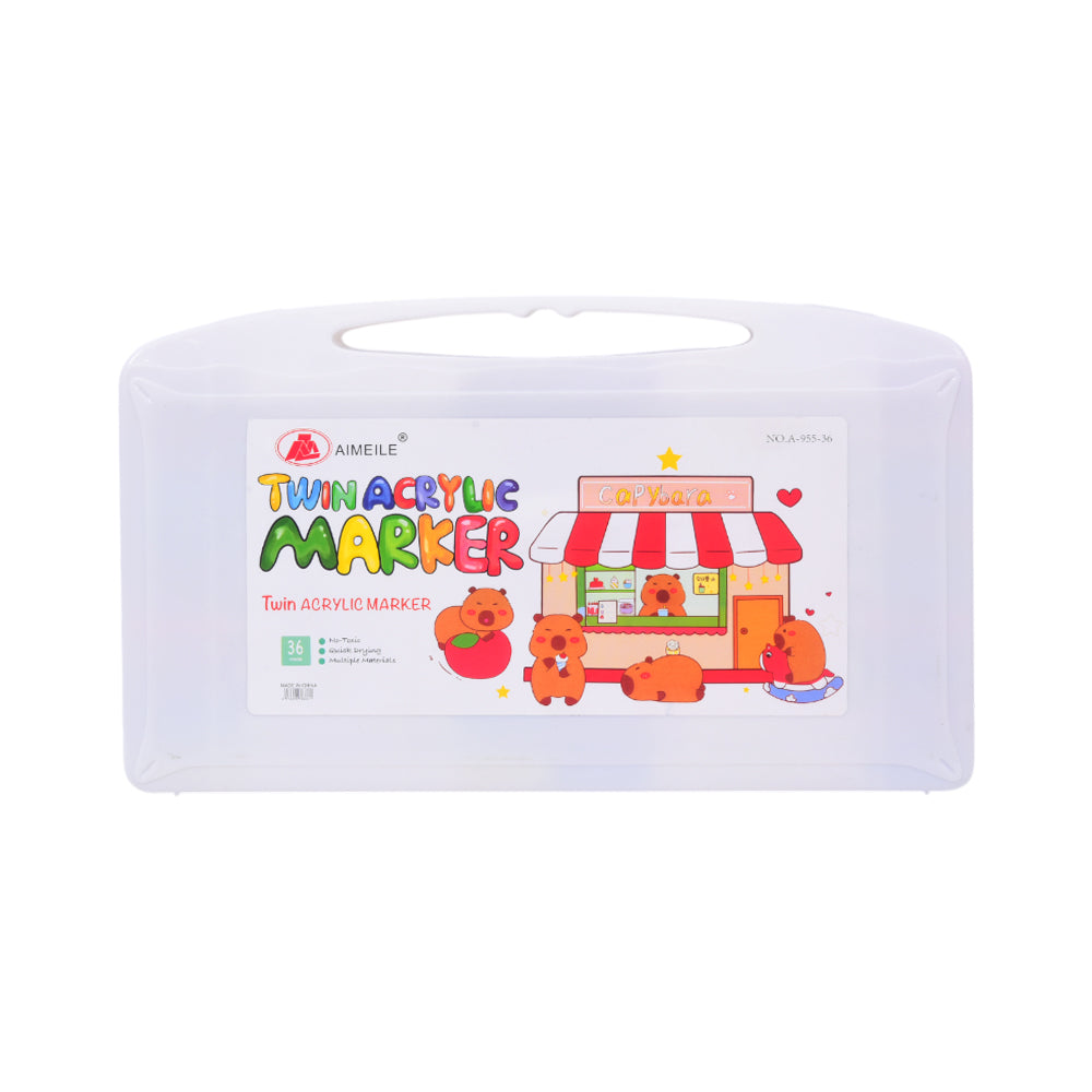 A955-36 TWIN ACRYLIC MARK 36CLR