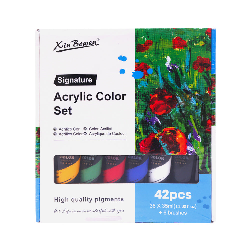 XBW0614-36 SIGNATURE ACRYLIC COLOR 42PC SET 35ML