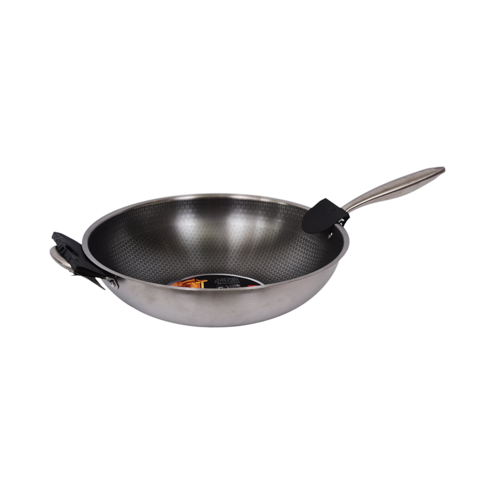 WOK NON STICK SINGLE HANDLE IR 36 CM KK3-4