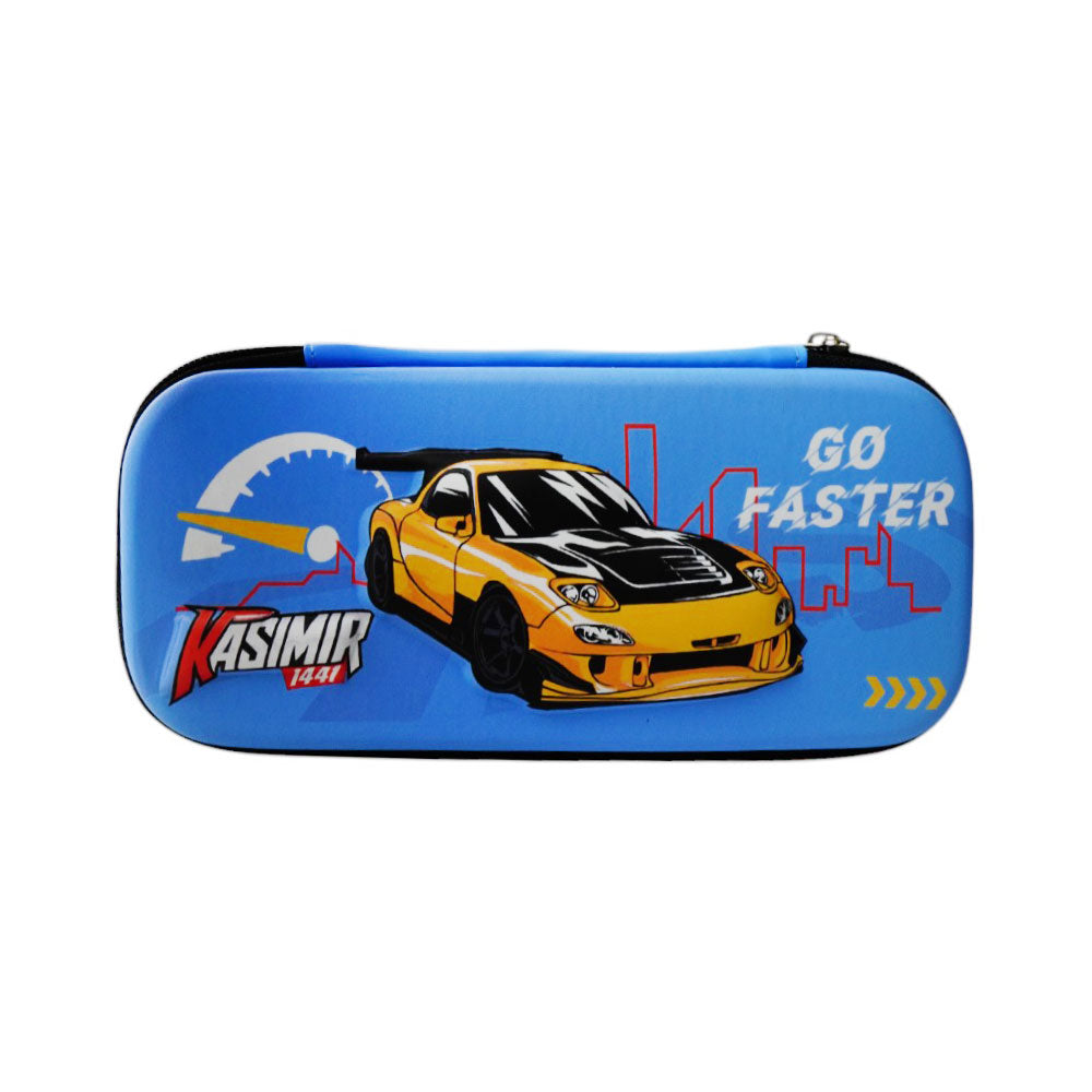 59912 PENCIL CASE CARS EMBOSSED