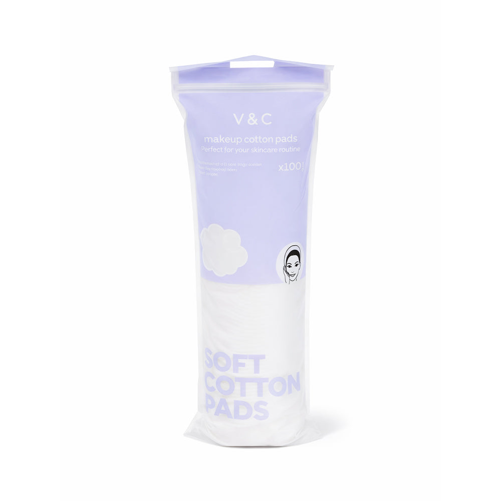 V & C SOFT COTTON PADS IR 100PC