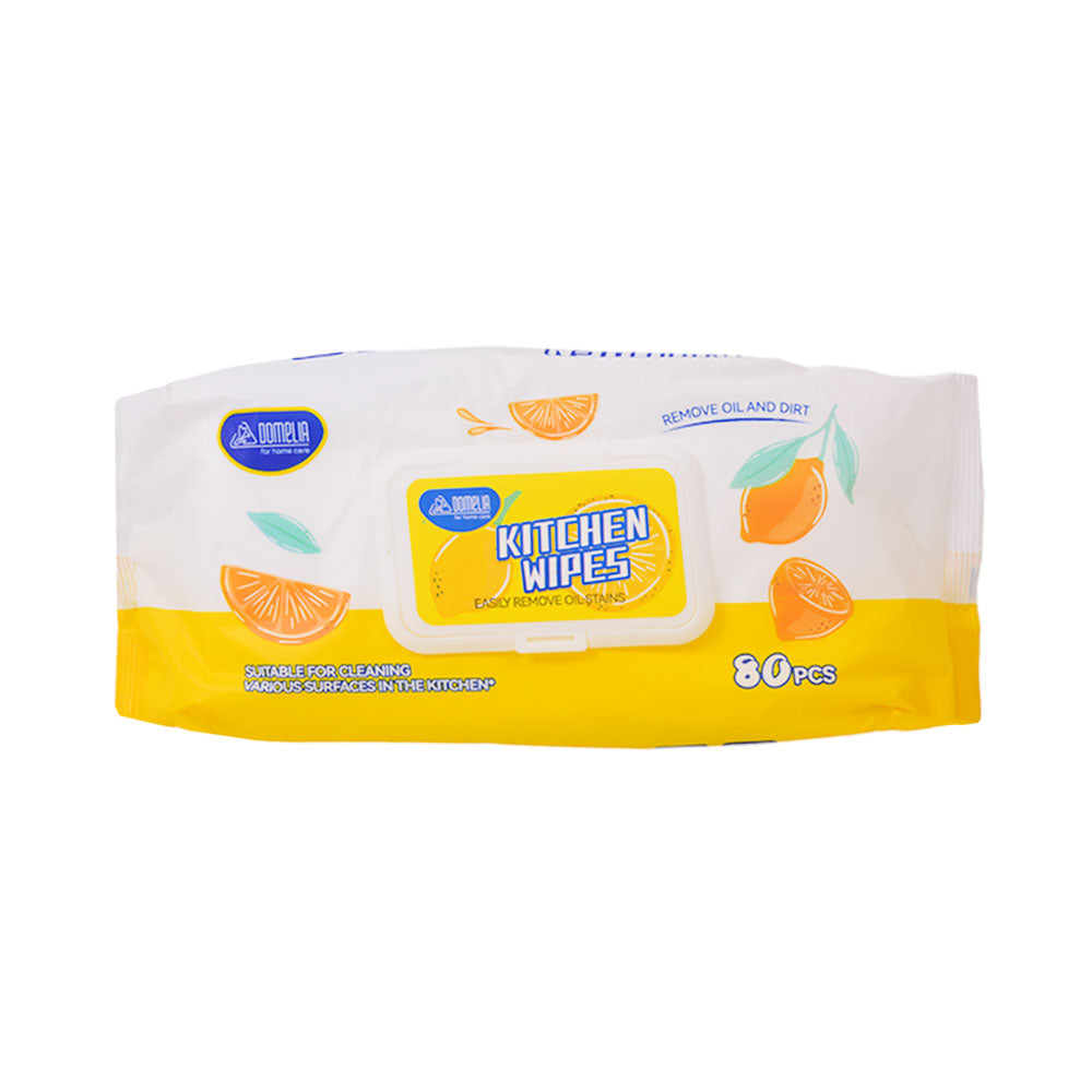 DOMELIA KITCHEN CLEANING WIPES 80PC PACK IR DM0079