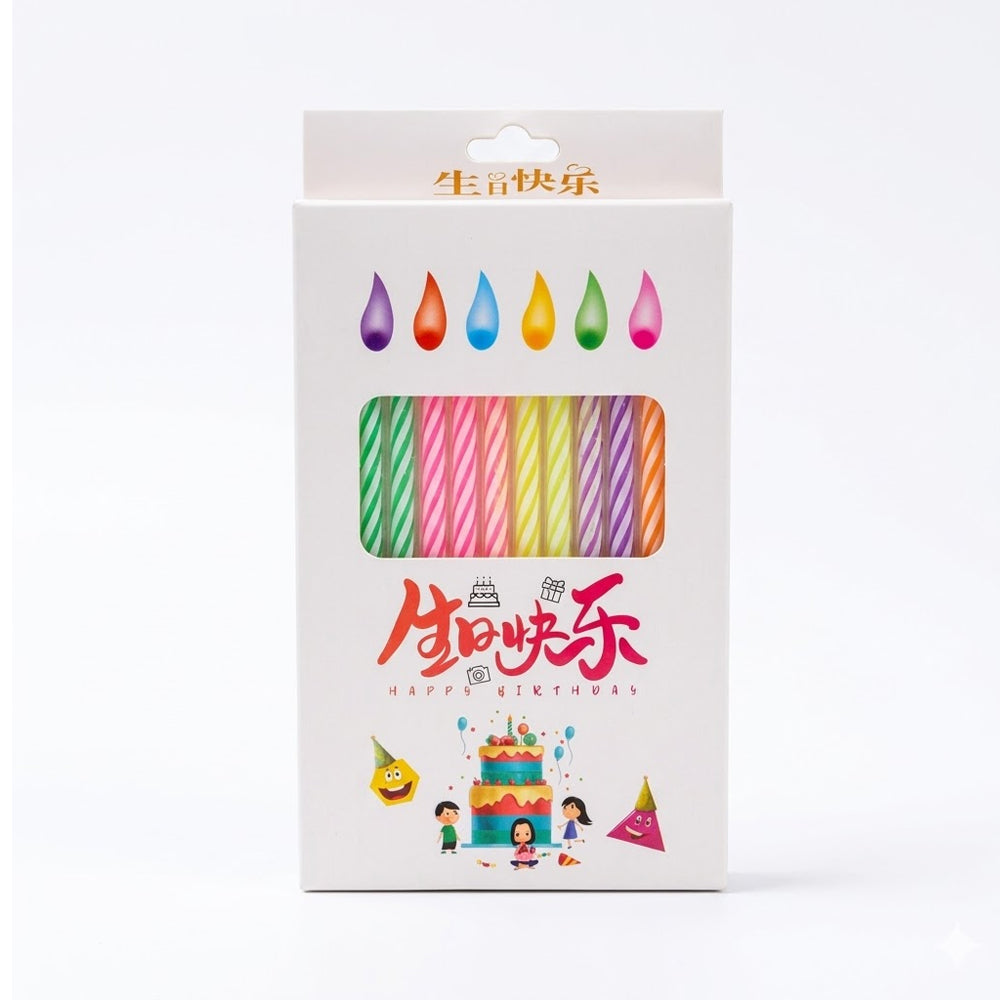 CLASSY BIRTHDAY CANDLE SET VELITAS PARA CUMPLEANOS PACK