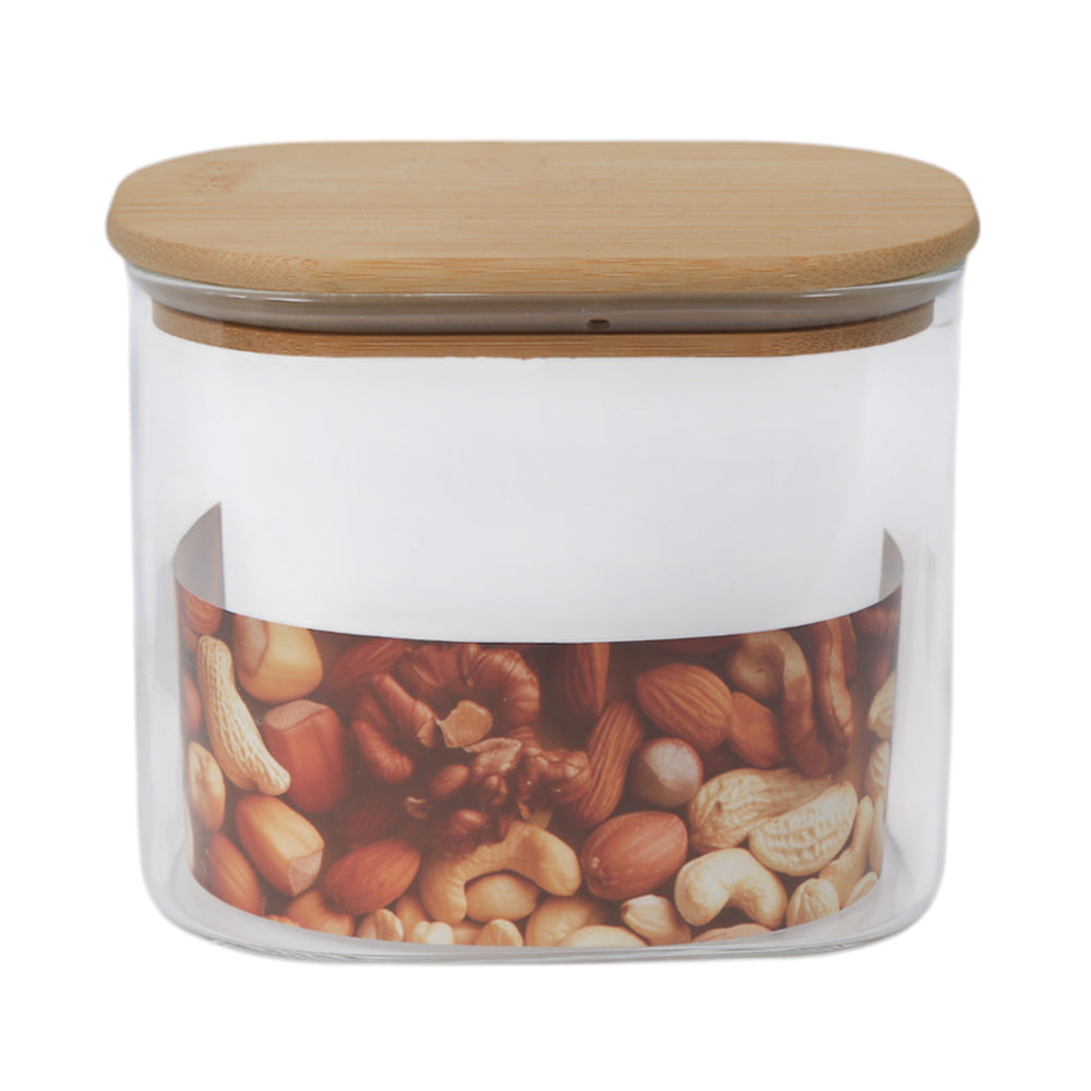 JAR ECHOU 500ML WOODEN LID GPG38-1