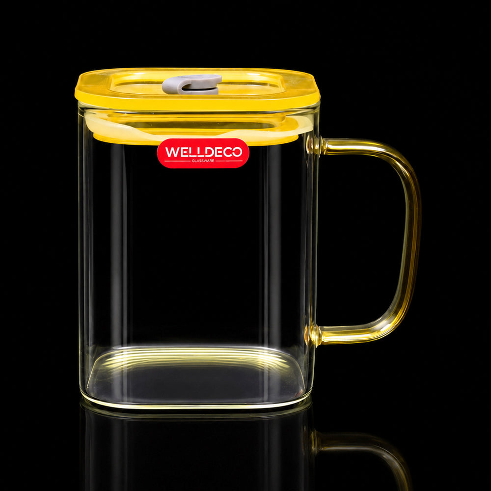 MUG WITH STRAW WELLDECO WD490-L1