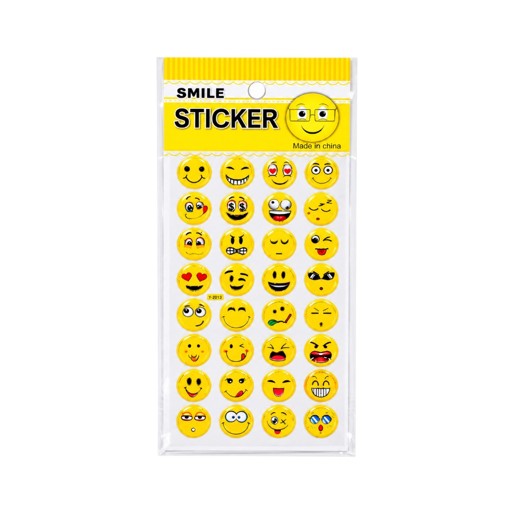 XOK NEW SMILE STICKERS Z.B