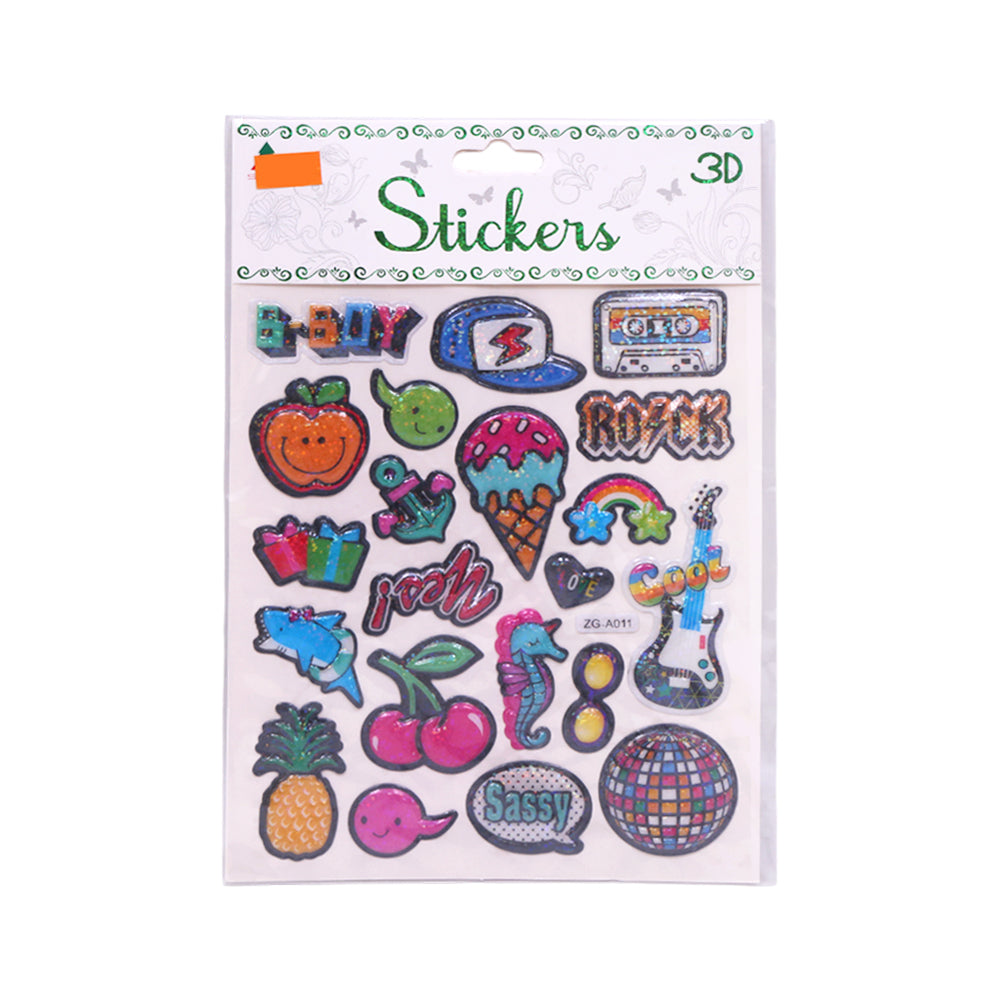 AAH 3D STICKER MIX CHARACTER