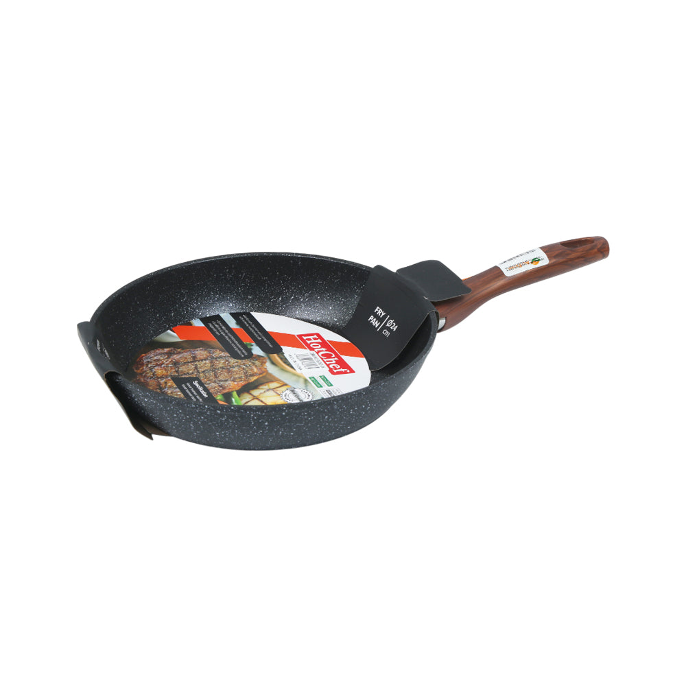 FRY PAN HOT CHEF NON STICK INDUCTION 24 CM IR 35760-16