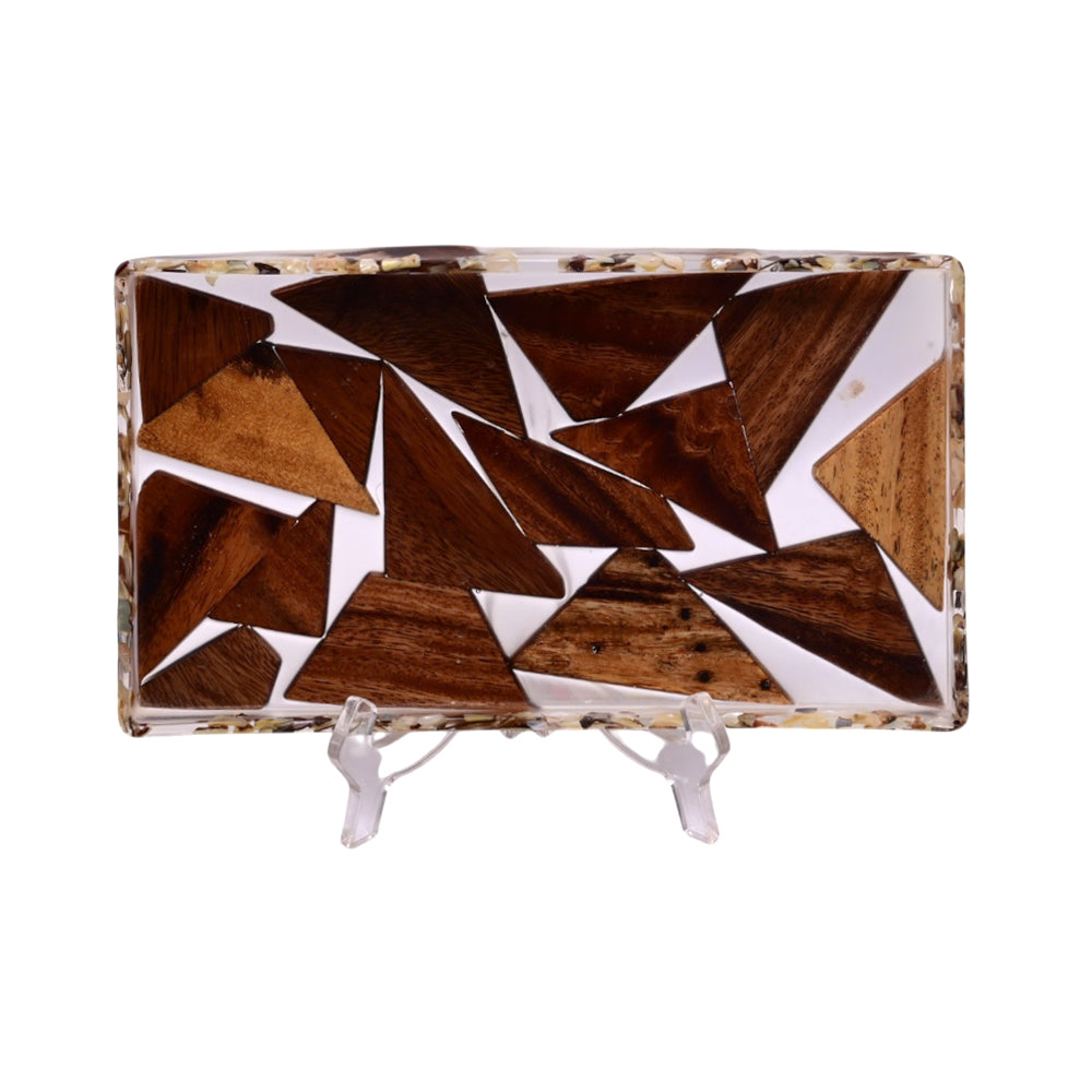 TRAY WOODEN IR Y08-4