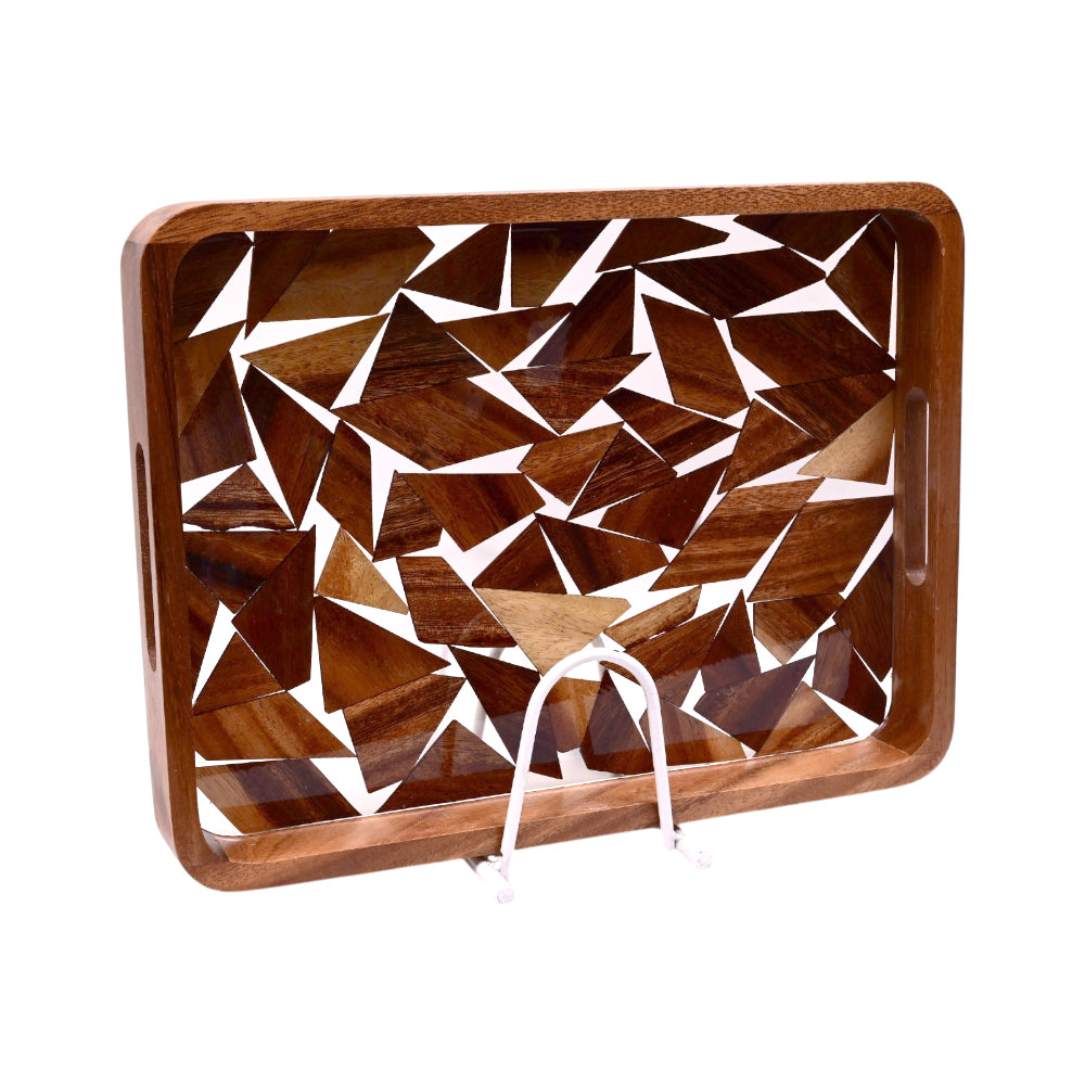 TRAY WOODEN IR YH6-37L