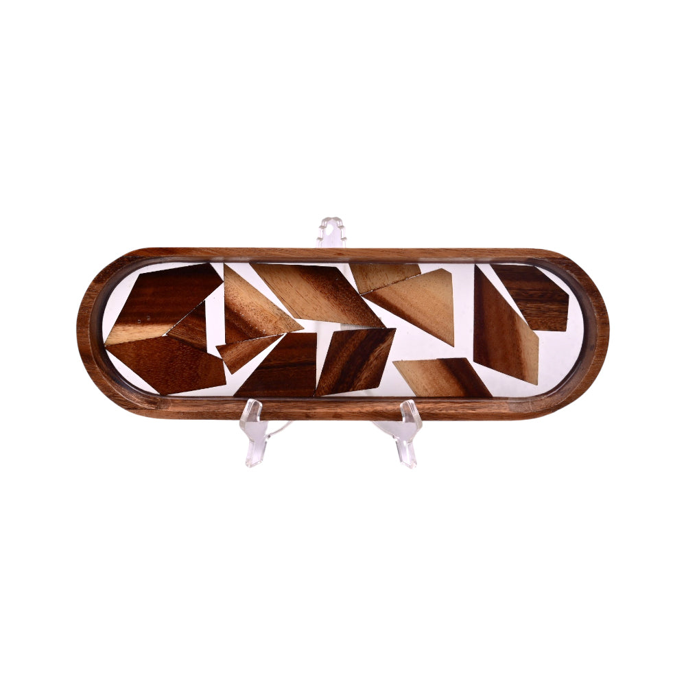 TRAY WOODEN IR YH6-47