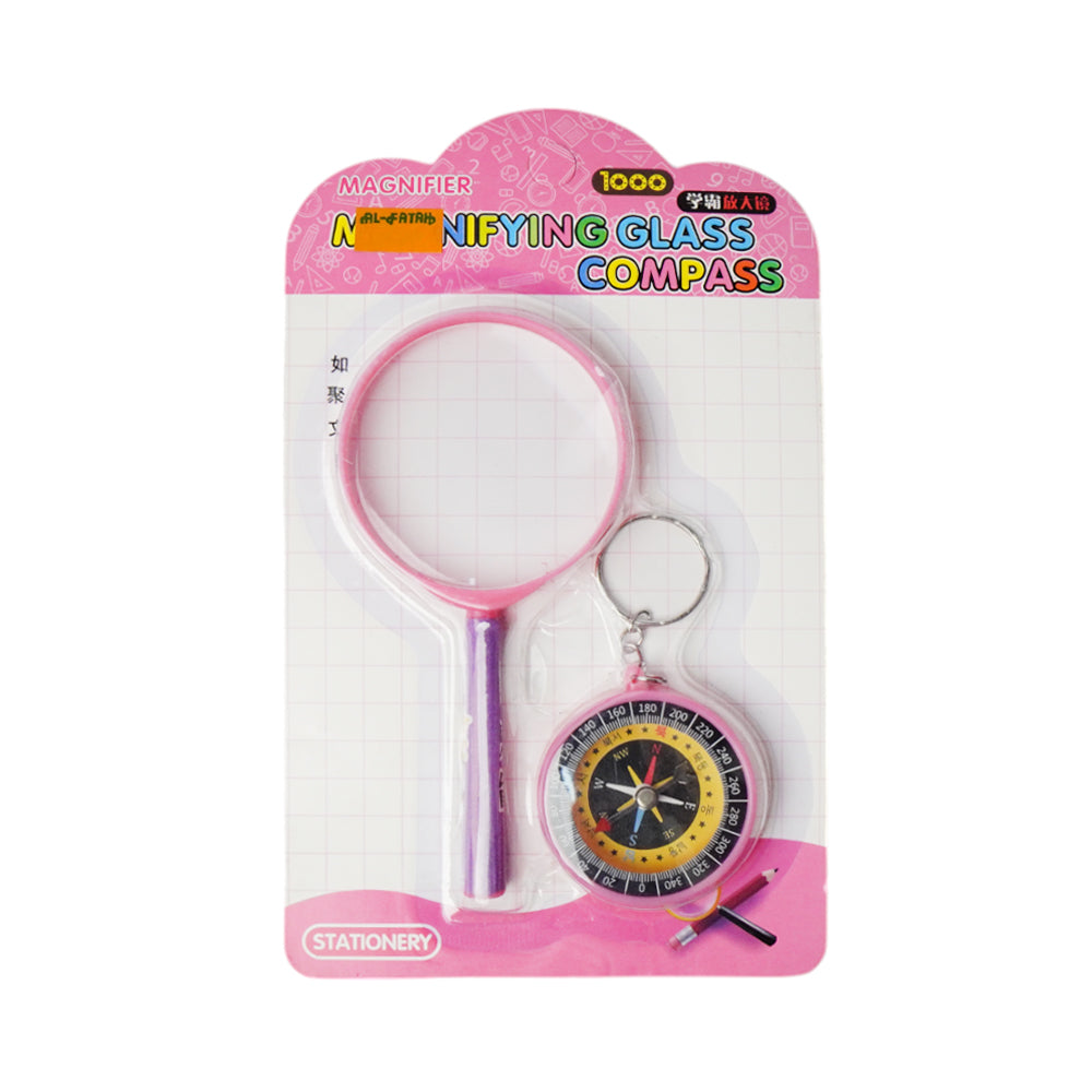 5164-6211 MAGNIFIER COMPASS IN CARD