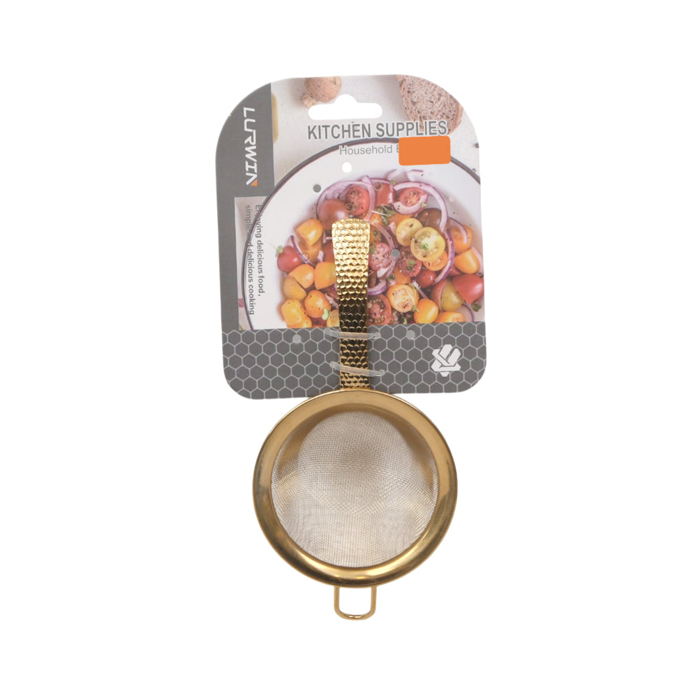 TEA STRAINER 8 CM LURWIN GOLDEN  LY35294 ZIK