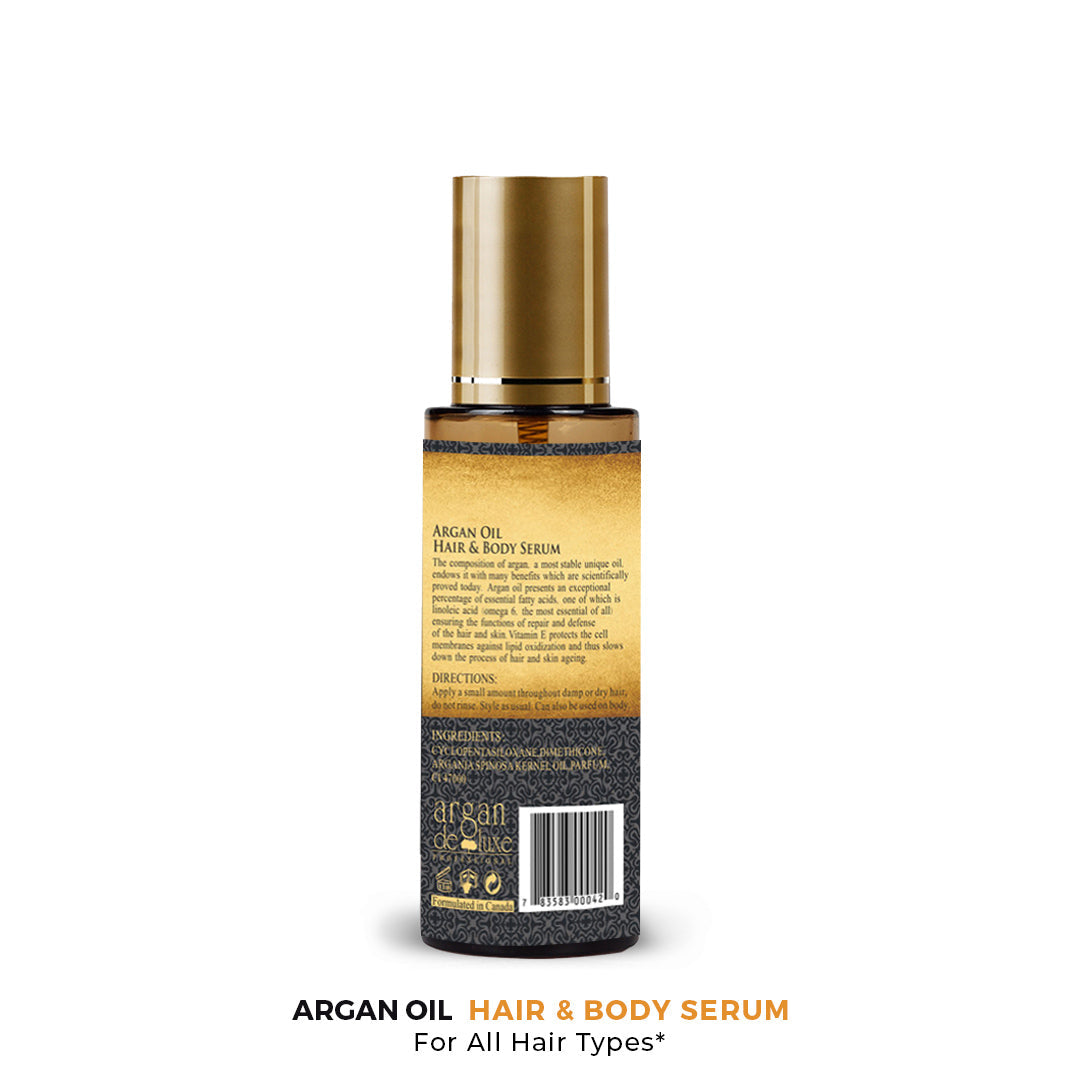 Argan Deluxe Argan Oil Hair And Body Serum 100Ml