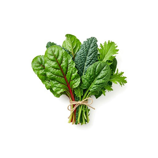 Organic salad and herbs