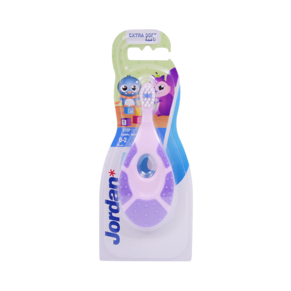JORDAN TOOTH BRUSH STEP BY STEP 0-2 SOFT