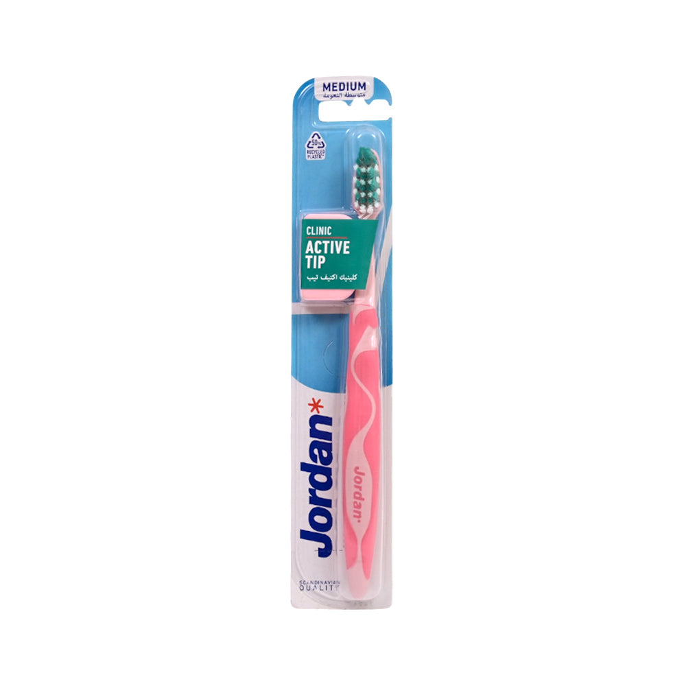 JORDAN TOOTH BRUSH ACTIVE TIP MEDIUM